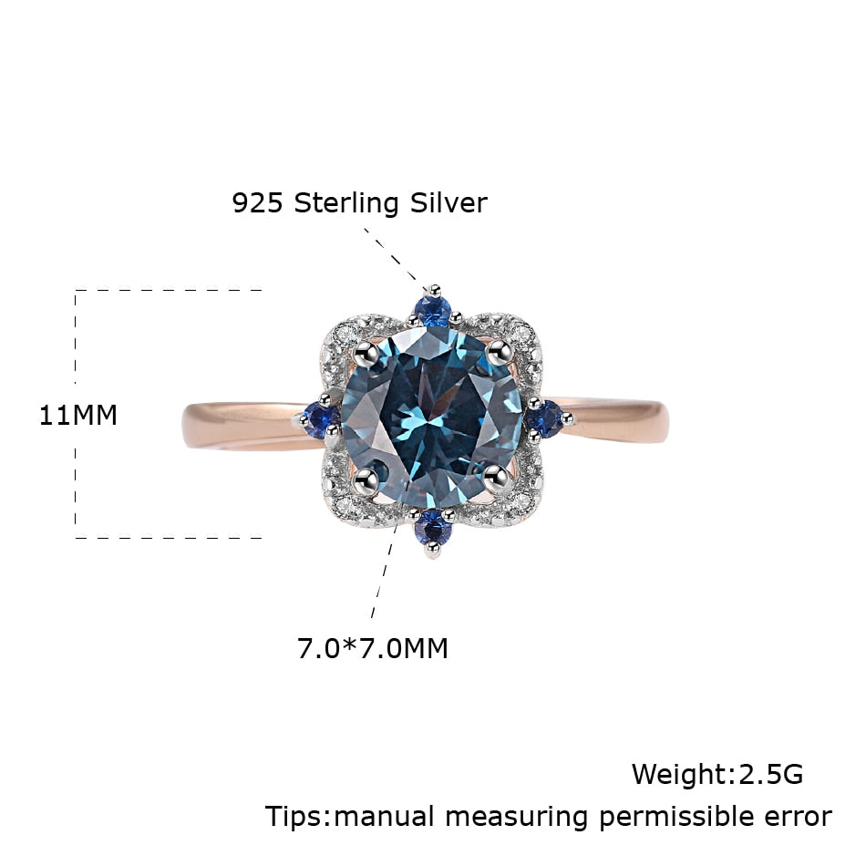 Silver and Topaz Ring