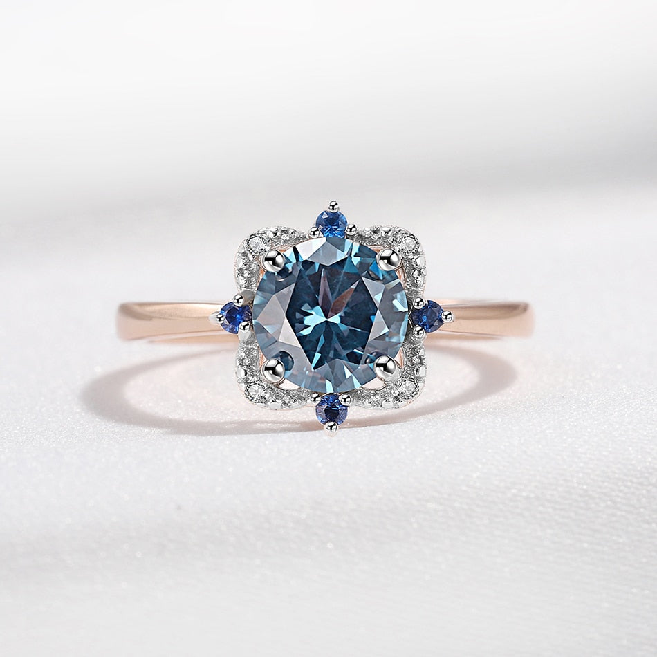 Silver and Topaz Ring