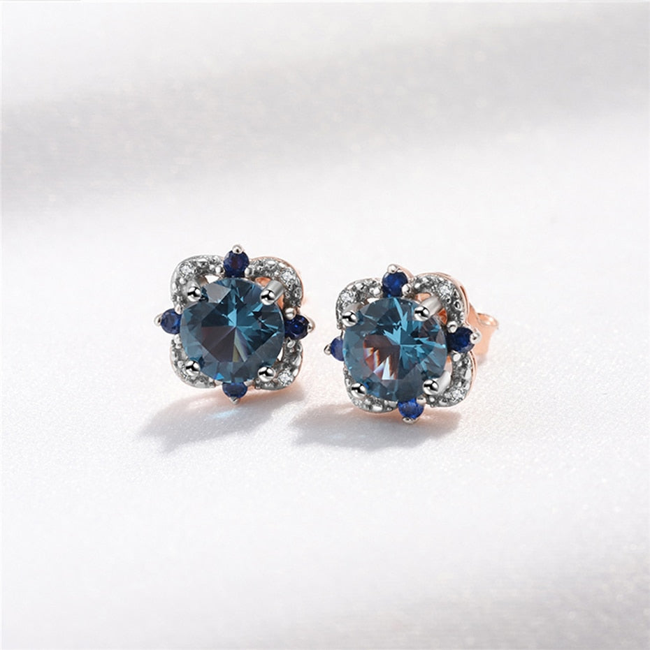 Silver and Topaz Ring