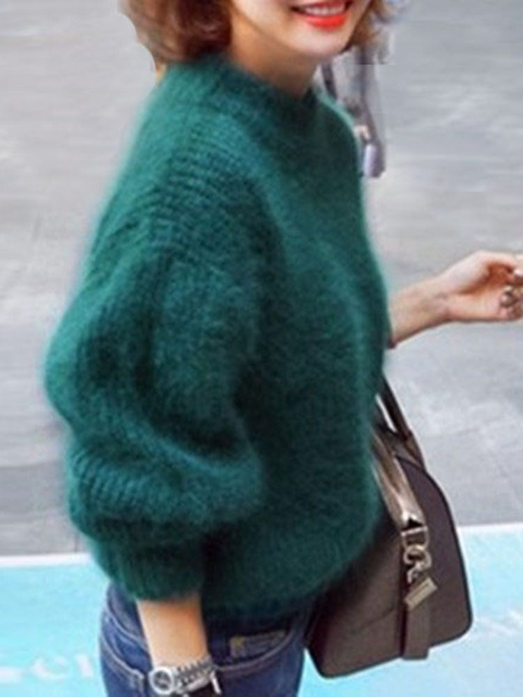 White Turtleneck Sweater