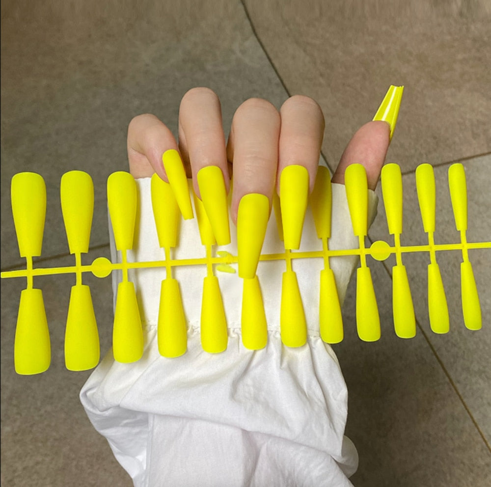 Self Done Nail Manicure