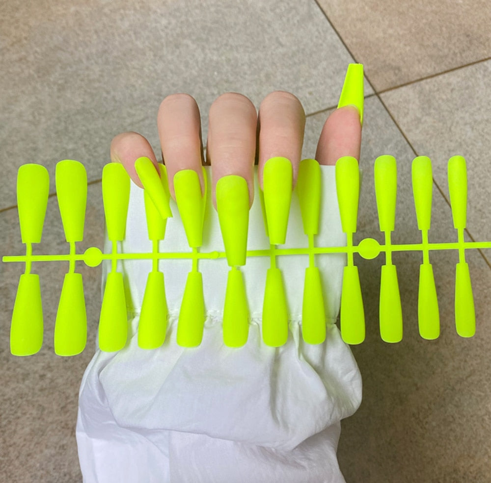 Self Done Nail Manicure