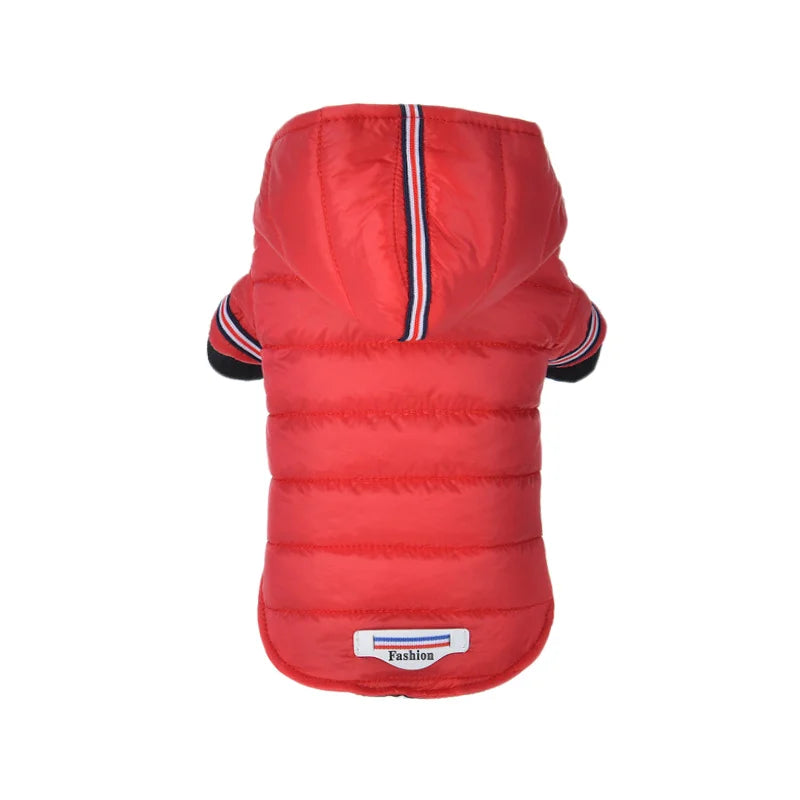 Winter Dog Clothes Warm Coat jacket For Small Medium Dogs Chihuahua Teddy Puppy Cat Hooded Outfit