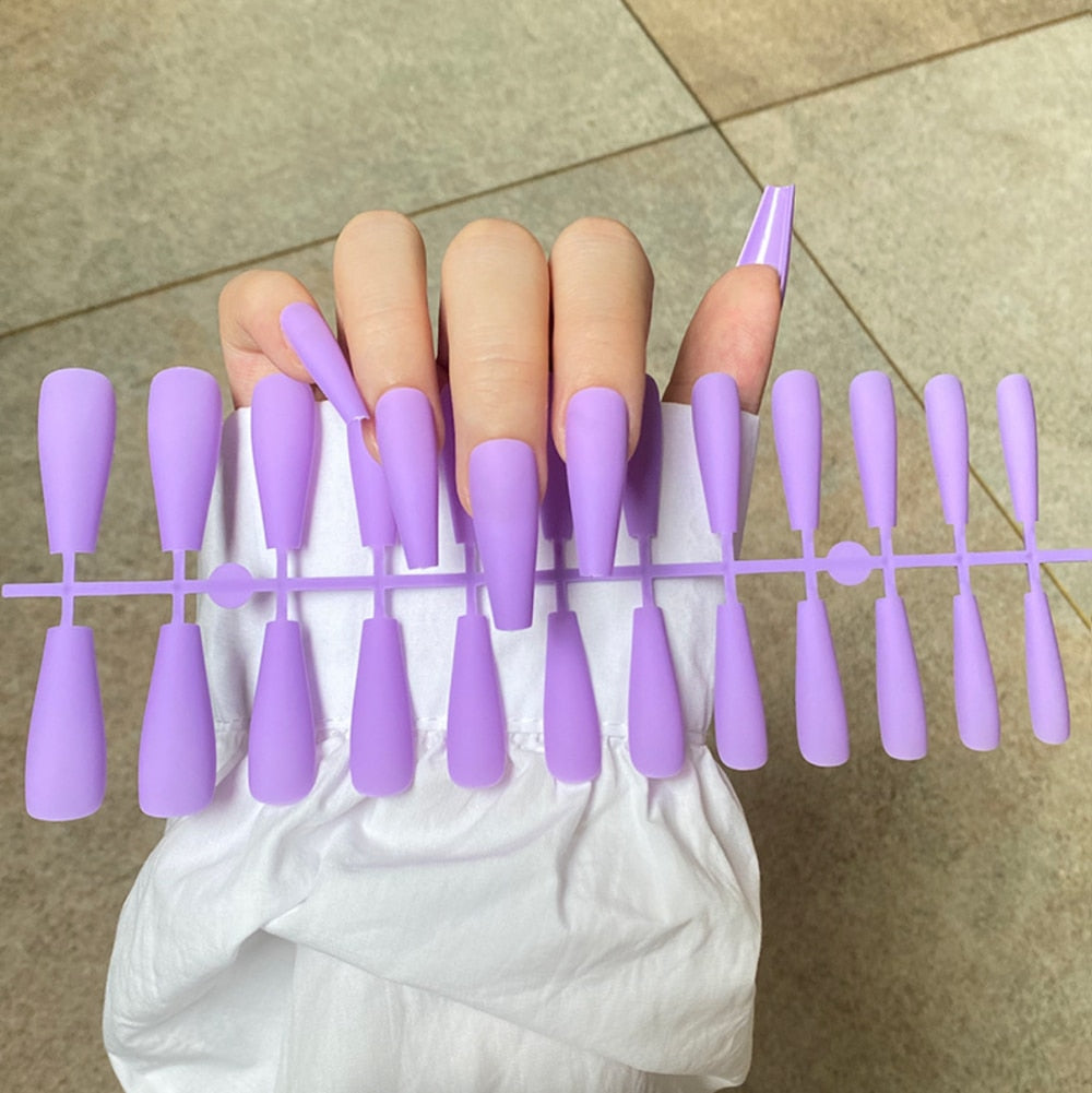 Self Done Nail Manicure