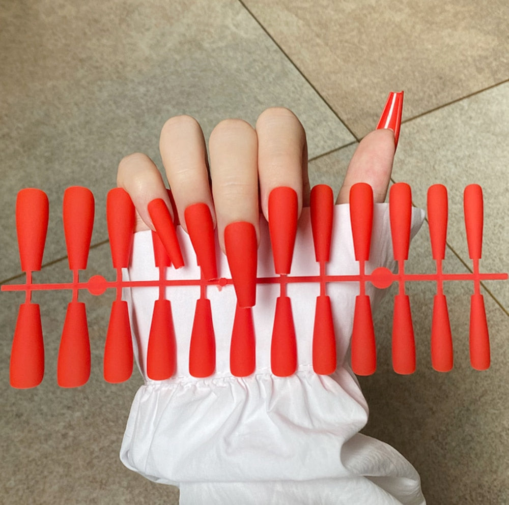 Self Done Nail Manicure