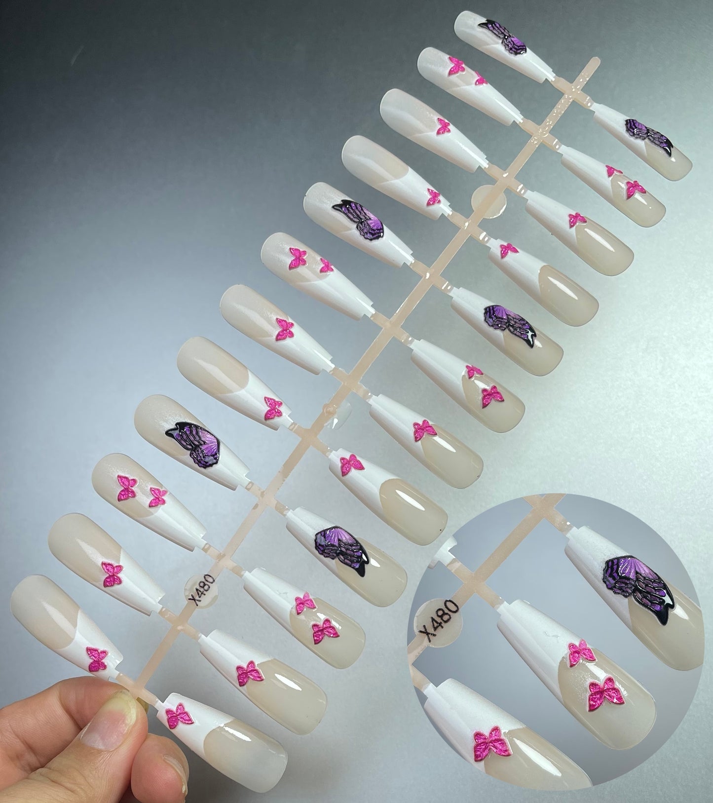 Self Done Nail Manicure