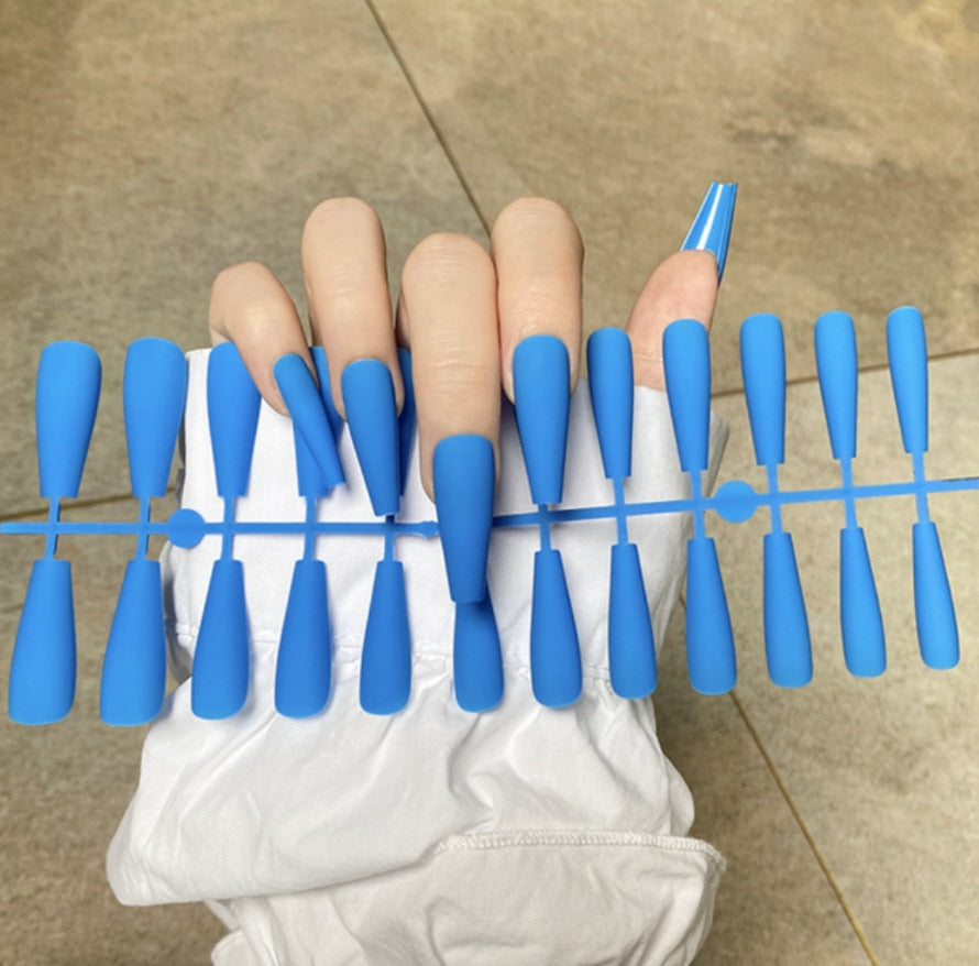 Self Done Nail Manicure