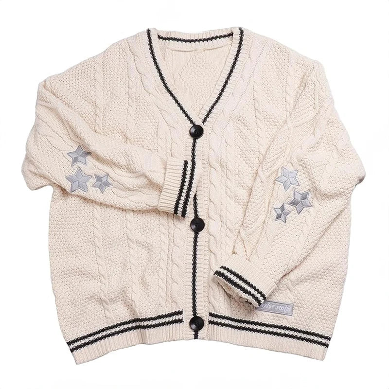 Cardigan Taylor Version Green Vine Embroidered Button Down Cable Knit Sweater Women Fall Winter Vintage Outfit