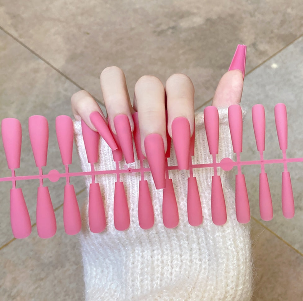 Self Done Nail Manicure