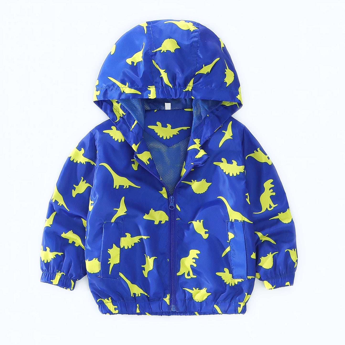 Spring and Autumn New Cartoon Animal Hooded Baby Coat Boys and Girls Long Sleeve Jacket Fashion Children's Clothing