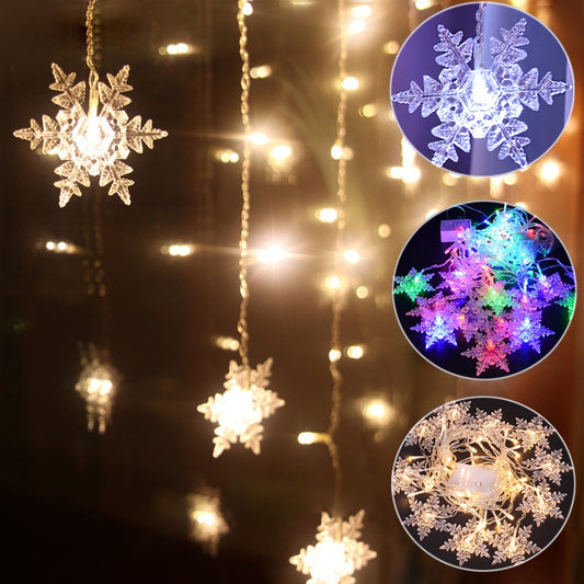 Outdoor Xmas Snowflake LED Lights