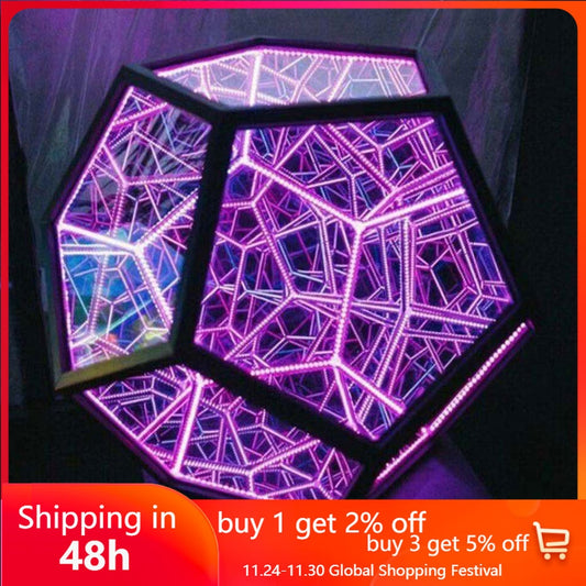 Color Changing Infinite Dodecahedron