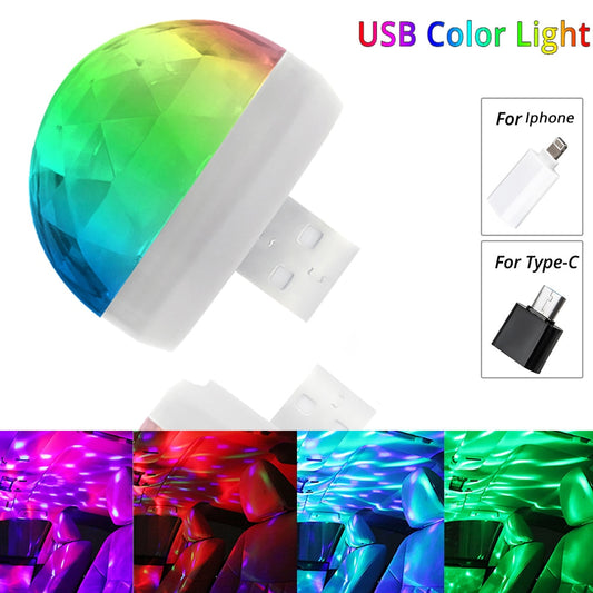 Car RGB Mini DJ