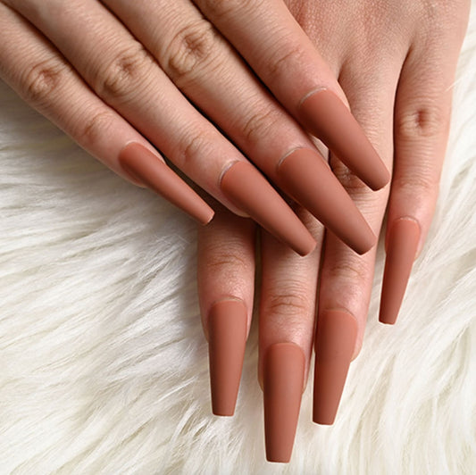 Self Done Nail Manicure